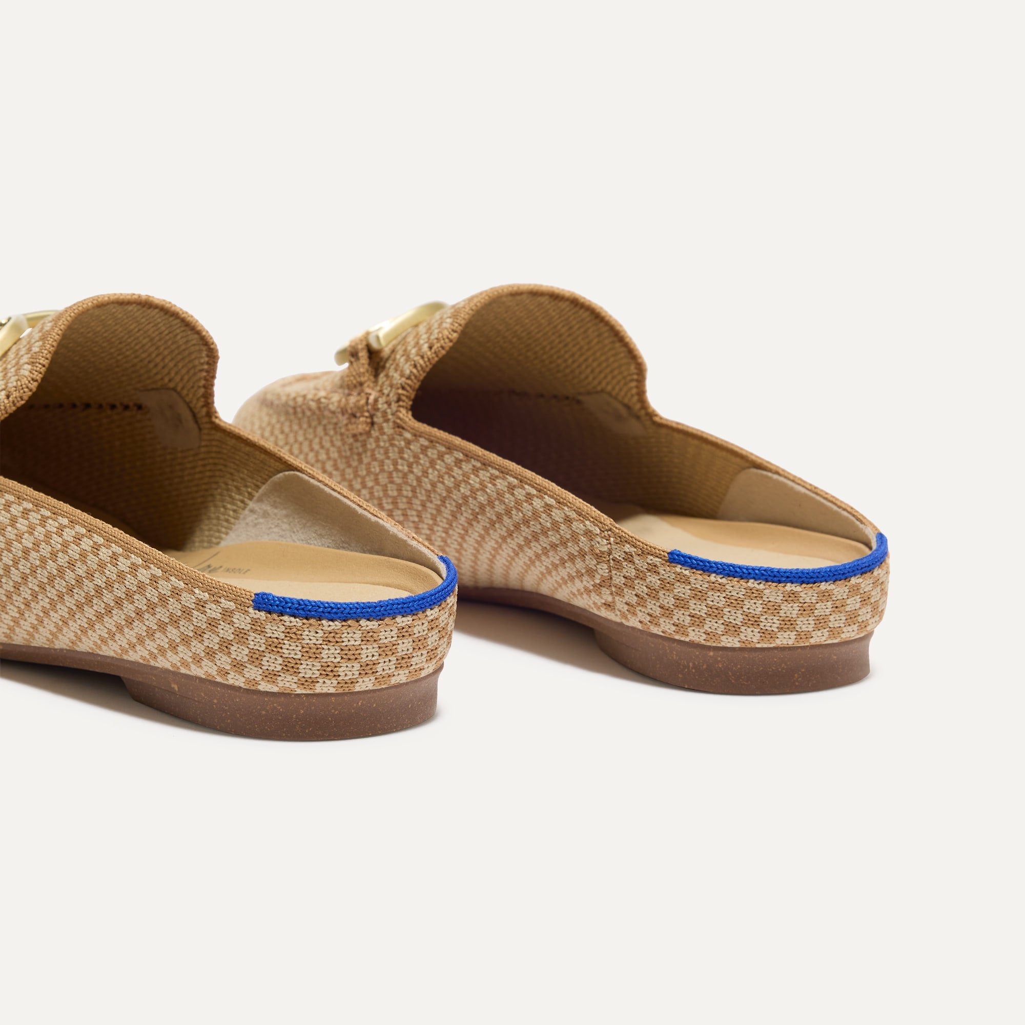 The Double Bit Loafer Mule - Waffle Micro Check - Image 6
