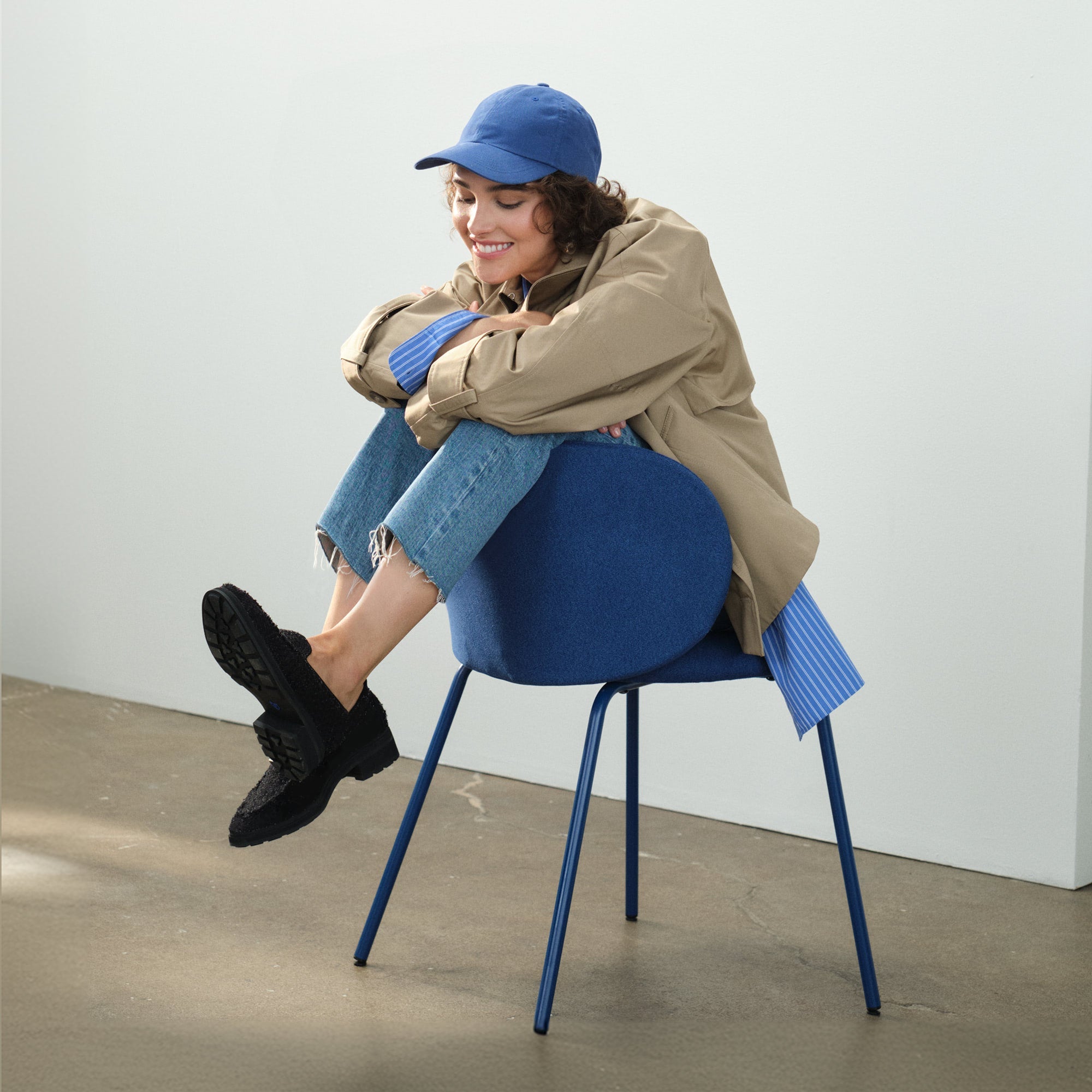 The Lug Loafer - Black Boucl?? - Image 3