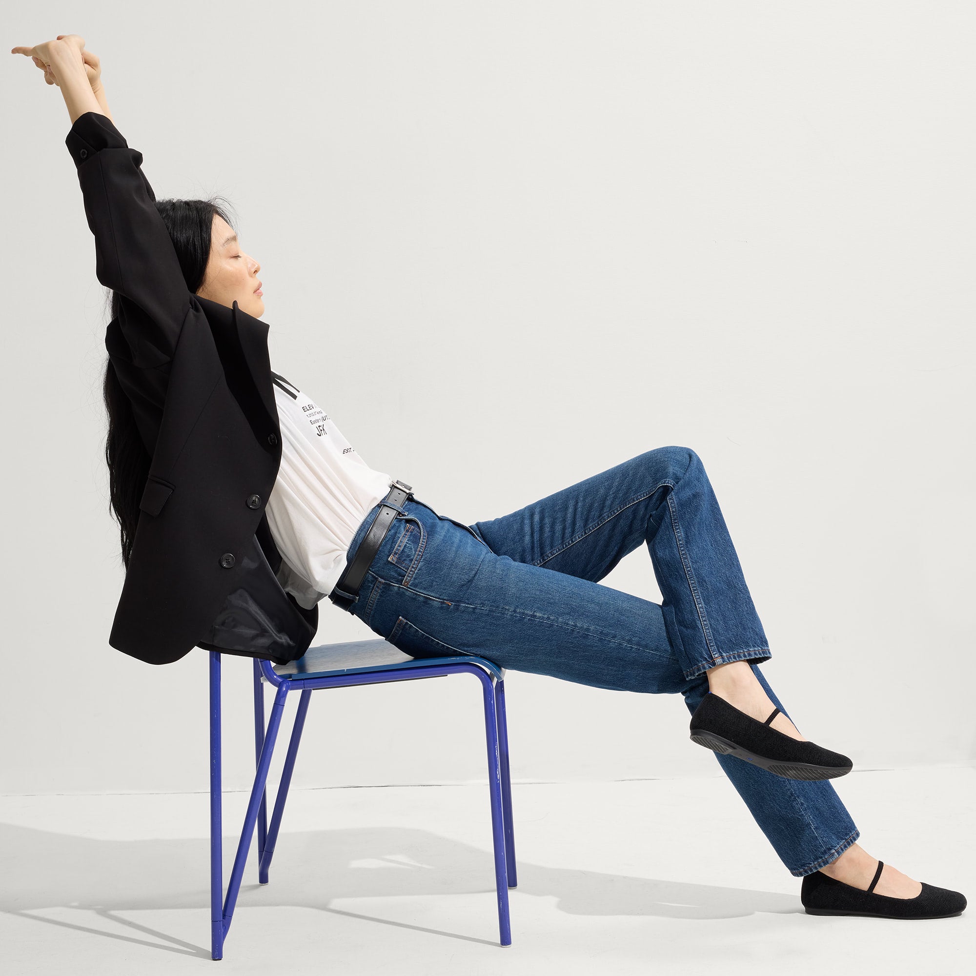 The ReVelvet? Max Square Mary Jane - ReVelvet? Black - Image 4