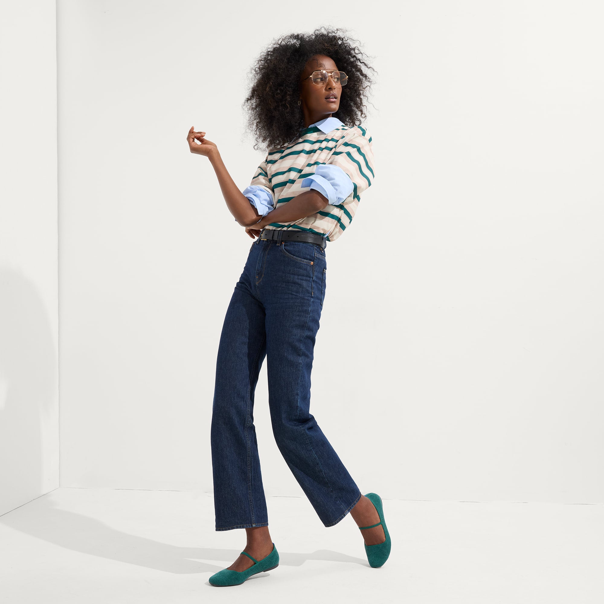 The ReVelvet? Max Square Mary Jane - ReVelvet? Everglade - Image 4