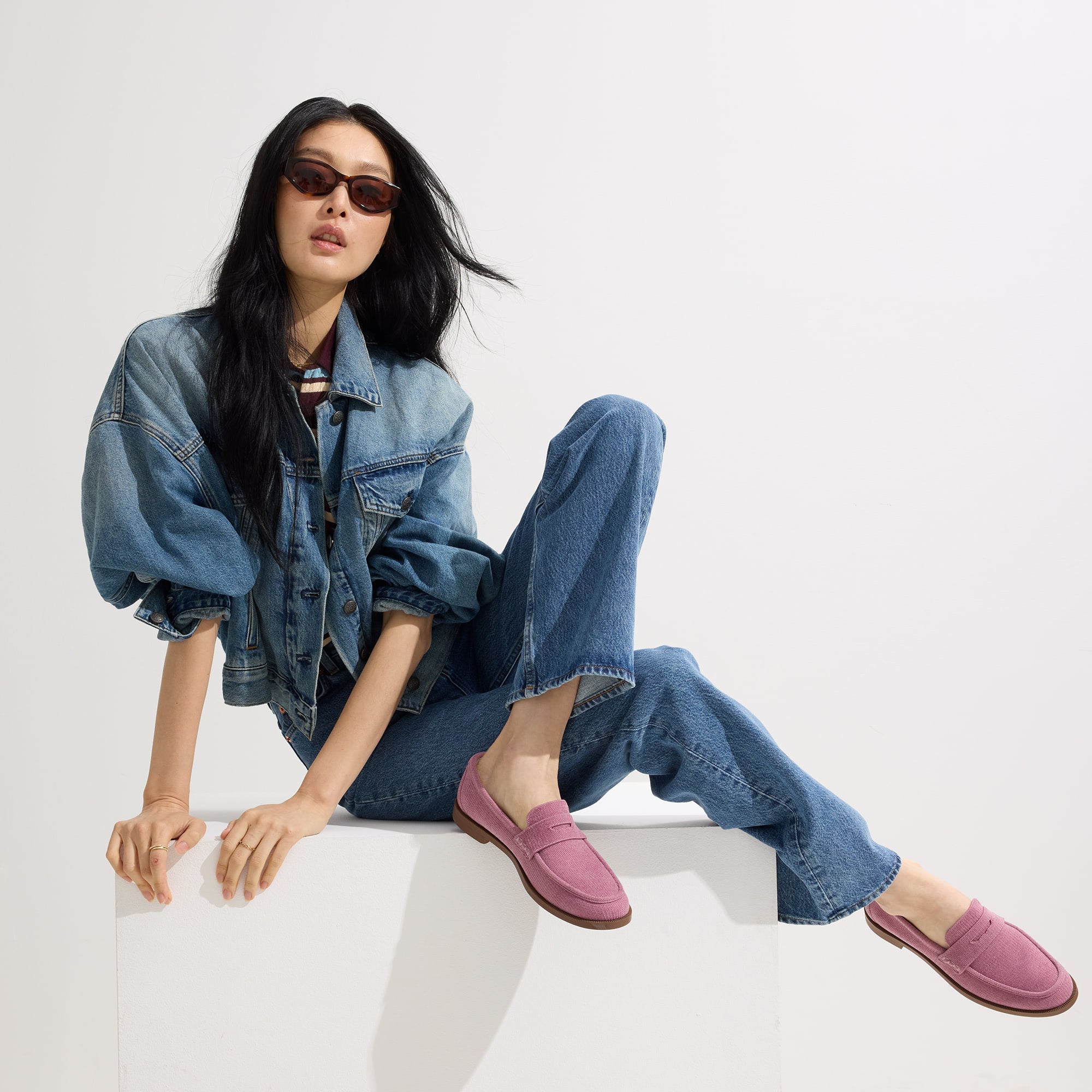 The ReVelvet? Penny Loafer - ReVelvet? Lilac - Image 4