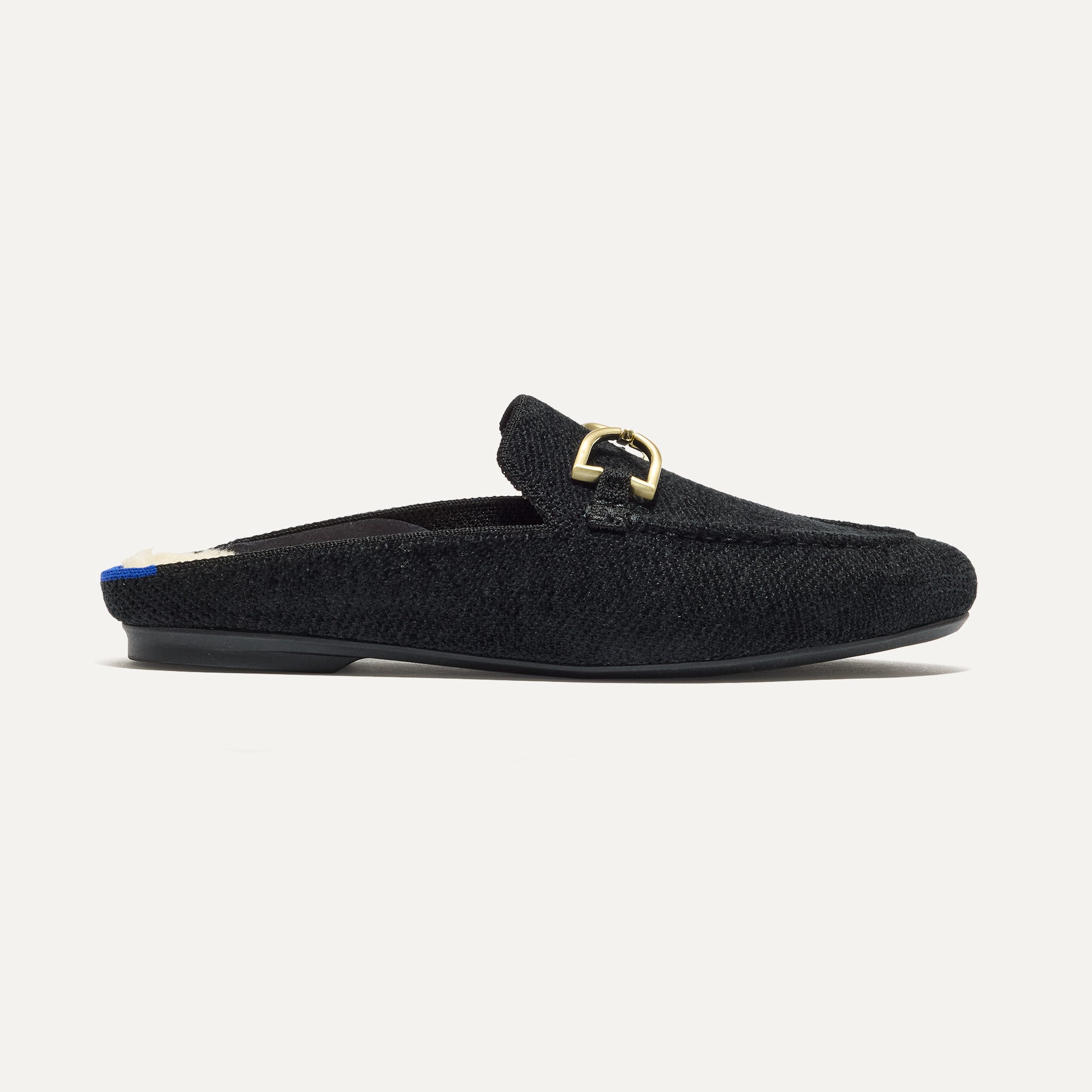 The ReVelvet? Cozy Bit Loafer Mule - ReVelvet? Black - Image 5