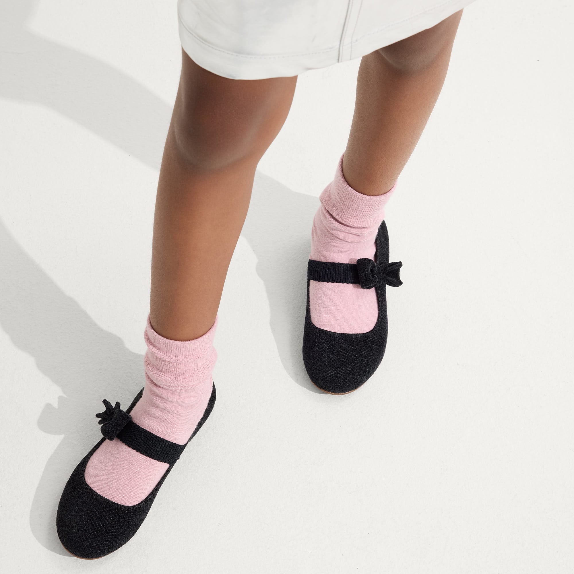 The Kids ReVelvet? Tux Bow Mary Jane - ReVelvet? Black - Image 3